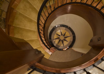 Custom Home Stairway