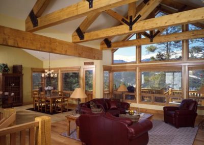 Breckenridge Custom Home Living Room